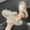 2024 New Hot Extra-thick Soled Men Slippers Fashion Summer Shoes Outdoor Sandals Beach Slides EVA Soft Indoor Slippers For Women - Image 5