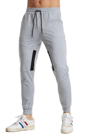 2023 Autumn/Winter Men's Casual Pants Fashion Patchwork Pents Fitness Running Pants Sweatpants Men Clothes for Man