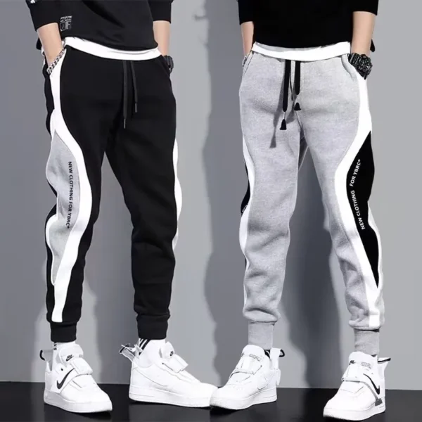 2024 Summer Arrivals Men's Casual Pants Loose Fit Elastic Waist Jeans Tapered Harem Pants Men Clothing Streetwear Baggy Pants