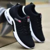 2024 new spring trend sports men's shoes Lace-up thick sole casual breathable fashion shoes Large size Wear skid resistance - Image 2