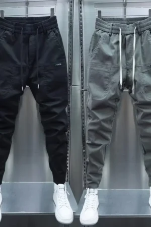 Cargo Pants Men Streetwear Cotton Joggers Hip Hop Fashion Sweatpants Male Casual Harem Trousers Summer Harajuku Pants Men Women