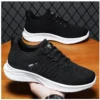 Men's shoes spring new trend men's shoes breathable lace-up running shoes Korean version of light casual walking shoes - Image 4