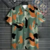Simple Men's Shirts 3d Patchwork Printing High-Quality Men's Clothing Short Sleeve Beach Party Hawaiian Shirts - Image 6