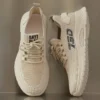 Running shoes Men's fall new trend fashion men's shoes soft sole flying woven shoes breathable casual sports shoes - Image 4
