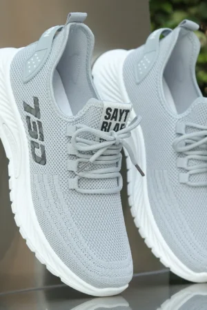 Running shoes Men's fall new trend fashion men's shoes soft sole flying woven shoes breathable casual sports shoes
