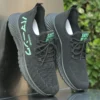 Running shoes Men's fall new trend fashion men's shoes soft sole flying woven shoes breathable casual sports shoes - Image 3