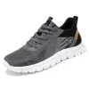 Hot sell New men's fashion casual sneakers men's flying woven shock-absorbing running shoes version mesh breathable shoes - Image 5