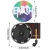 Air Vent Fresheners Portable Record Player Car Air Freshener Turntable Perfume Diffuser Reusable Car Essential Oil Diffuser Car - Image 6