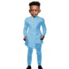 White Suit for Boys Wedding Tuxedo Indian Design Stand Collar 2 Pieces Slim Fit Kids Fashion Party Dress Child Clothes - Image 5