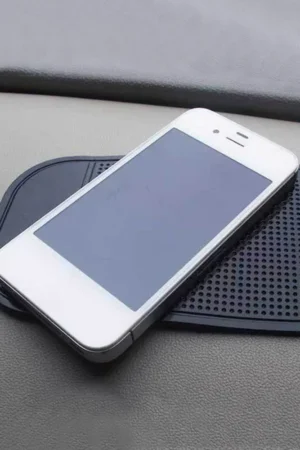 1pcs Black Car Anti-Skid Mat Car Perfume Storage Sticker Automobiles Interior Accessories For Mobile Phone Mp3mp4 Pad
