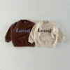 1-6Years Toddler Spring Cute Letter Print Pullover Clothing Casual Cotton Soft O-neck Sweatshirts Baby Boys Autumn Tops Clothes - Image 2