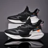 2023 Casual Shoes Light Sneaker White Large Size Outdoor Breathable Mesh Fashion Sports Black Popular Style Running Man Shoe - Image 2