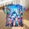 Children's Clothing Adventure Style Boys Clothes Cartoon T-Shirt for a Boy Fashion 2024 Baby Summer Clothes O-Neck Children Top - Image 3