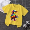 Summertime Styles for Boys and Girls Brand New Robloxing Cartoons Soft Luxurious Fabrics for Stylish Kid's Clothing - Image 2