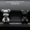 Car Trend Bear Diamond Bear Car Perfume Trend Clip Decoration Aromatherapy Car Accessories Interior Adorns Creative Ornaments - Image 2