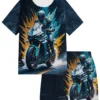 Children's Clothing Suit for Boy Short Sleeve Boys Clothes Casual Graphic Print Streetwear Kids Summer Clothes Children's Sets - Image 6
