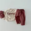 1-6Years Toddler Spring Cute Letter Print Pullover Clothing Casual Cotton Soft O-neck Sweatshirts Baby Boys Autumn Tops Clothes - Image 5