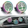 Refillable Car Air Freshener Smell Perfume Diffuser Clip Auto Vent Essential Oil Stainless Steel Locket Interior Accessories - Image 4