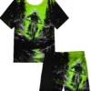 Children's Clothing Suit for Boy Short Sleeve Boys Clothes Casual Graphic Print Streetwear Kids Summer Clothes Children's Sets - Image 5