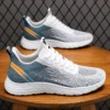 Men's fashion shoes spring new men's shoes Breathable running shoes Korean version of light casual Sneakers male sneakers - Image 2
