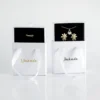 Custom Logo White Luxury Small Sliding Drawer Gift Perfume Paper Shopping Bag For Jewelry Bracelet Box With Satin Ribbon Handle - Image 2